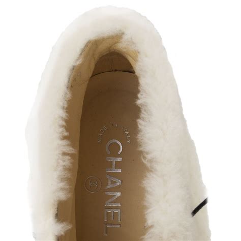 chanel ugg boots white|Chanel winter shoes.